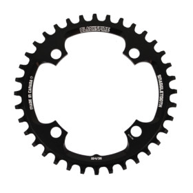421584060.jpg CORONA SNAGGLETOOTH BCD 104 MM 4-FORI 1 X 11/12V - 36 DENTI, NERO - 36 DENTI, NERO