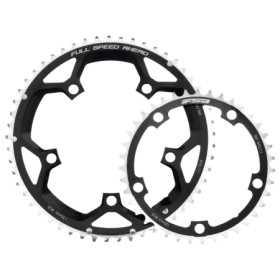 CORONA BCD 110 MM 5-FORI 2 X 11V - 36 DENTI, NERO ARGENTO, WB047 421585300.jpg CORONA BCD 110 MM 5-FORI 2 X 11V - 36 DENTI, NERO ARGENTO, WB047