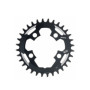 421586111.jpg CORONA SL-K MY16 MEGATOOTH BCD 76 MM ASIMMETRICO ABS 4-FORI 1 X 11/12V - 32 DENTI, NERO ARGENTO, WB347