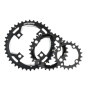 421586147.jpg CORONA BCD 104 MM 4-FORI 3 X 10V - 32 DENTI, COMPATIBILE SHIMANO, NERO, WB225