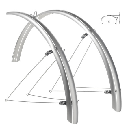 421730300.jpg KIT PARAFANGHI POLICARBONATO - 26 X 60 MM, ARGENTO