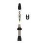 421830660.jpg VALVOLA TUBELESS BASE CONICA - 40 MM, ARGENTO, CONFEZIONE 2 PEZZI
