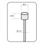 463510080.jpg CAVI CAMBIO CAMPAGNOLO - 1.2 X 2000 MM, INOX, CONFEZIONE 100 PEZZI