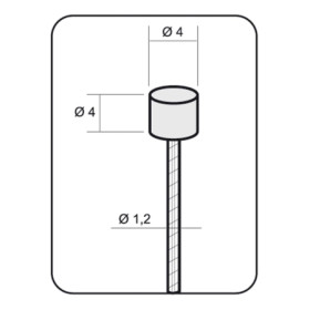 463510080.jpg CAVI CAMBIO CAMPAGNOLO - 1.2 X 2000 MM, INOX, CONFEZIONE 100 PEZZI