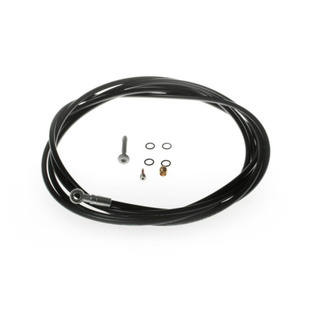 463532011.jpg GUAINE DISCTUBE PER MT4 FINO A MT TRAIL CARBON, BANJO - NERO, 2500 MM
