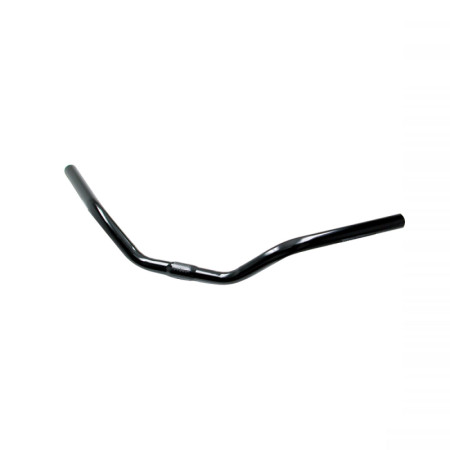 484000121.jpg MANUBRIO TREKKING/CITY ACCIAIO - 630 MM, NERO, RISE 130 MM - 630 MM, NERO, RISE 130 MM