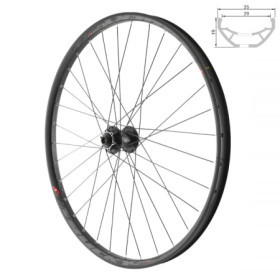 RUOTA ANTERIORE MTB TUBELESS READY I29 DISC 27.5/650B - 6 FORI 525001136.jpg RUOTA ANTERIORE MTB TUBELESS READY I29 DISC 27.5/650B - 6 FORI