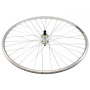 525009030.jpg RUOTA ANTERIORE CONDOR I14 PATTINO 28/700C - ARGENTO