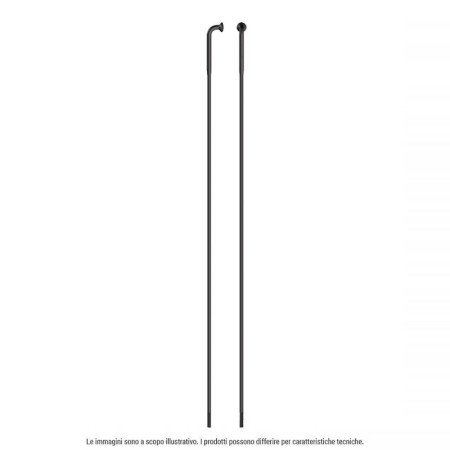 525075021.jpg RAGGIO LEADER INOX TESTA J-BEND - 195 MM, NERO, CONFEZIONE 100 PEZZI