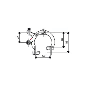 COPPIA FRENI A GANASCIA SENIOR - 2 PZ, 63/85 MM 52512120K.jpg COPPIA FRENI A GANASCIA SENIOR - 2 PZ, 63/85 MM