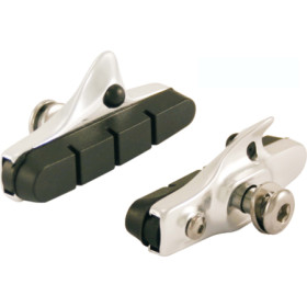 525141020.jpg COPPIA PATTINI FRENO PER PINZA FRENO SHIMANO - 55 MM, ARGENTO