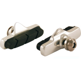 525141040.jpg COPPIA PATTINI FRENO PER PINZA FRENO CAMPAGNOLO - 55 MM, ARGENTO