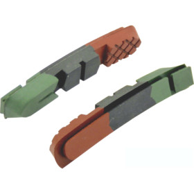 525141070.jpg COPPIA PATTINI RICAMBIO TRIPLA MESCOLA PER MTB V-BRAKE 72MM