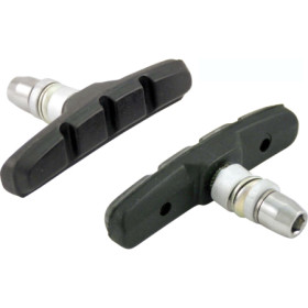 525141080.jpg COPPIA PATTINI FRENO V-BRAKE DADO 70MM - NERO