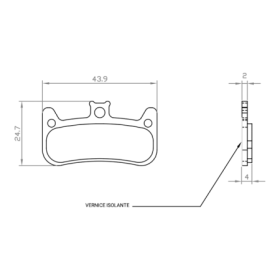 Wag-525166194.png PASTIGLIE FRENO FORMULA CURA 4 - SEMI-METALLICA E-BIKE, 1 SET