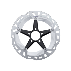 525173070.png DISCO DEORE XT MT800 CENTER LOCK CON GHIERA ESTERNA - 203 MM, NERO ARGENTO