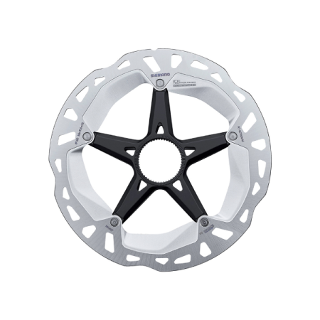 525173070.png DISCO DEORE XT MT800 CENTER LOCK CON GHIERA ESTERNA - 203 MM, NERO ARGENTO