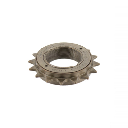 525260140.jpg RUOTA LIBERA A FILETTO COMPLETO GIRO DI SFERE 1/2 X 1/8 1V - 18 DENTI, BRONZO