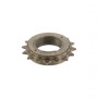 525260140.jpg RUOTA LIBERA A FILETTO COMPLETO GIRO DI SFERE 1/2 X 1/8 1V - 18 DENTI, BRONZO