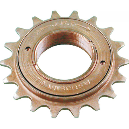 525260160.jpg RUOTA LIBERA A FILETTO COMPLETO GIRO DI SFERE 1/2 X 1/8 1V - 20 DENTI, BRONZO