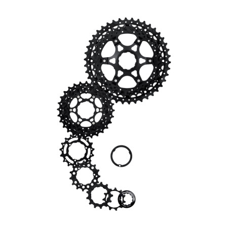 525260281.jpg PACCO PIGNONI A CASSETTA MS3 10V - 11-46 DENTI, NERO, SH11