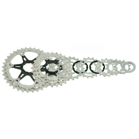 525260320.jpg PACCO PIGNONI A CASSETTA MS3 10V - 11-42 DENTI, ARGENTO, SH11