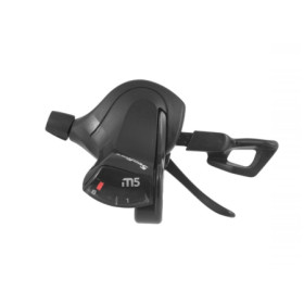 COMANDO CAMBIO DLM 503 COMPATIBILE SHIMANO - 8V, DESTRO, COLLARINO, CON DISPLAY, NERO 525320042.jpg COMANDO CAMBIO DLM 503 COMPATIBILE SHIMANO - 8V, DESTRO, COLLARINO, CON DISPLAY, NERO
