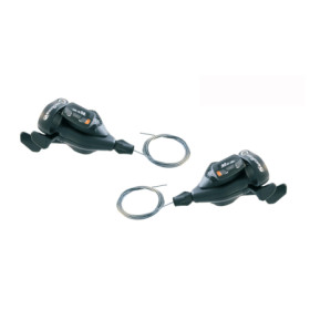 COPPIA COMANDI CAMBIO DLM 933 COMPATIBILE SHIMANO - 3 X 9V, COLLARINO, CON DISPLAY, NERO 525320051.jpg COPPIA COMANDI CAMBIO DLM 933 COMPATIBILE SHIMANO - 3 X 9V, COLLARINO, CON DISPLAY, NERO