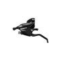 525323540.jpg COMANDO INTEGRATO CAMBIO + FRENO ALTUS EF500 - 3V, SINISTRO, COLLARINO, CON DISPLAY, NERO