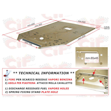 15900.jpg FONDO PEDANA IN LAMIERA GREZZA VESPA 50-90-PRIMAVE