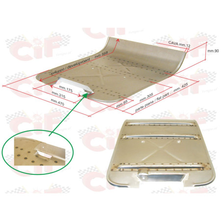 15908.jpg FONDO PEDANA IN LAMIERA GREZZA VESPA 125 (VNA-VNB1