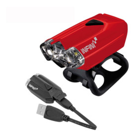 LUCE ANTERIORE MANUBRIO LAVA (80 LUMEN) - ROSSO 546010633.jpg LUCE ANTERIORE MANUBRIO LAVA (80 LUMEN) - ROSSO