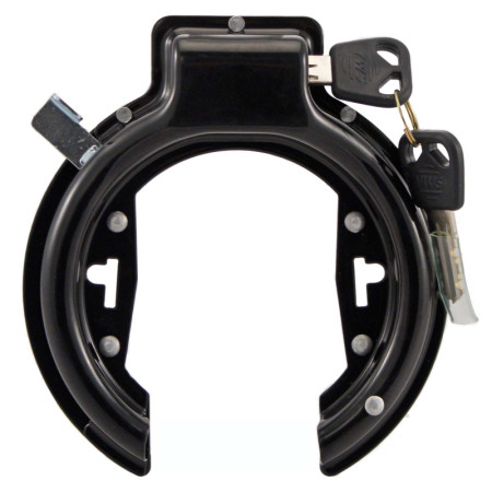 588000591.jpg LUCCHETTO ARCO AL TELAIO CON FASCETTE - NERO