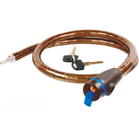 588002390.png LUCCHETTO CAVO RINFORZATO PITONE +ÿ 20 - NERO