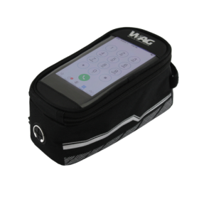 588022121.png BORSA TUBO ORIZZONTALE PORTA SMARTPHONE TOP TUBE - M, NERO