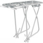 588100110.jpg PORTAPACCHI REGOLABILE POSTERIORE ALLUMINIO TOUR 26-28 - ARGENTO