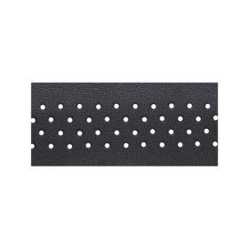 588140022.jpg COPPIA NASTRI MANUBRIO FORATI - NERO