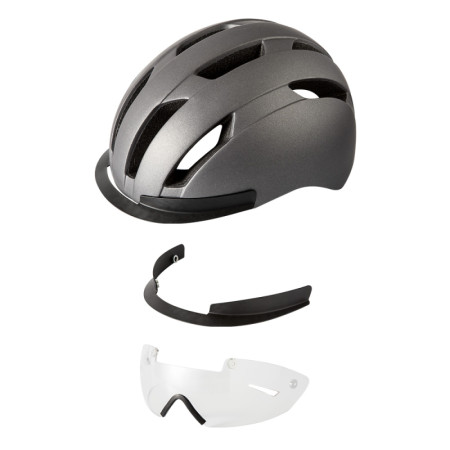 588400580.jpg CASCO E-WAY - M (52-58 CM), ARGENTO