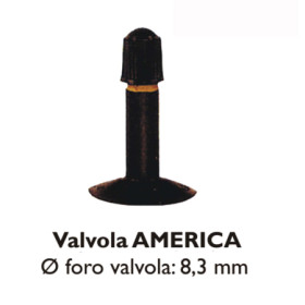 CAMERA D'ARIA  - 700 X 35/43 VALVOLA AMERICA 34 MM 989280131.jpg CAMERA D'ARIA  - 700 X 35/43 VALVOLA AMERICA 34 MM