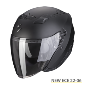 exo230nero.png CASCO JET SCORPION EXO 230 SOLID JET NERO