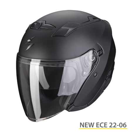 exo230nero.png CASCO JET SCORPION EXO 230 SOLID JET NERO