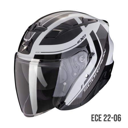 EXO230 PULL GRIGIONERO.png CASCO JET SCORPION EXO 230 JET PUL  GRIGIO