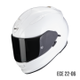 EXO491 BIANCO.png CASCO INTEGRALE SCORPION EXO 491 MONOCOLOR