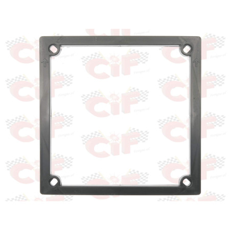 3285.jpg CORNICE TARGA IN PLASTICA NERA PER MOTO