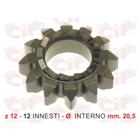 5011.jpg INGRANAGGIO AVVIAMENTO z12-12 INNESTI-Ø INTERNO mm.20,5