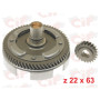 5981.jpg CP.TRASMISSIONE Z 22X63 DENTI ELICOIDALI CON PARA