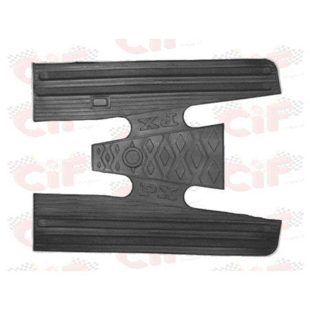 7424.jpg TAPPETO IN GOMMA - COLORE NERO - VESPA PX-PE ARCOB