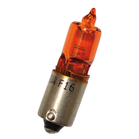 201133.jpg LAMPADA HERT 12V-10W BAY9S ALOGENA ARANCIO (C10)