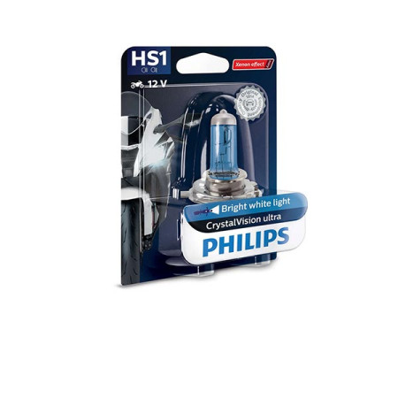2012636CV_01.jpg LAMPADA PHILIPS HS1 CRYSTAL VISION 12V 35/35W - (Rif.Philips: 12636BVBW)