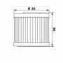 MARSRV03SISTEMIIMGSGR268116.jpg FILTRO OLIO MEIWA H1016 Equivalente HF-116